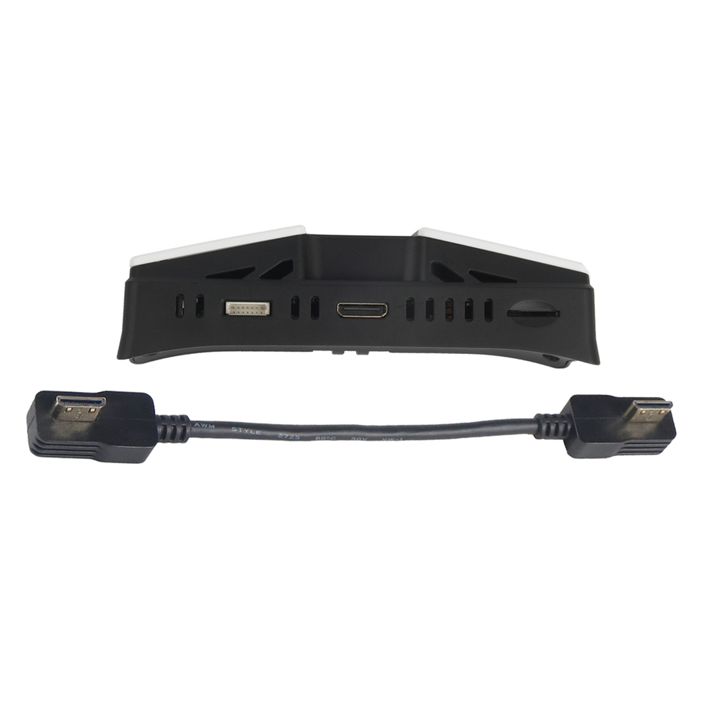 Skyzone Sky04X Pro Oled Fpv Goggles - Mini cabo curto compatível com hdmi,