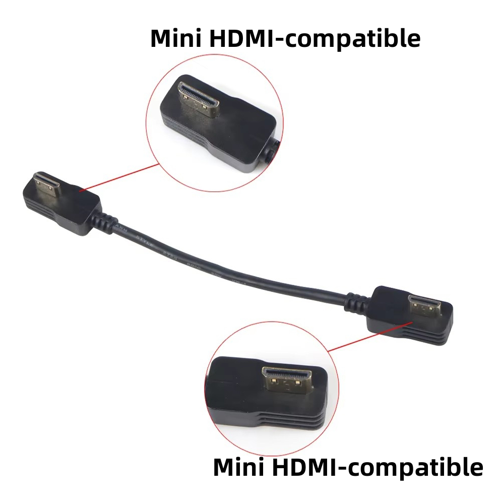 Mini cabo curto compatível com - Skyzone Sky04X Pro Oled Fpv Goggles avaliação e preço