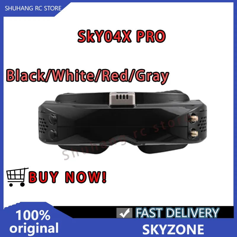 Novo SKYZONE SKY04X PRO FPV Óc - Skyzone Sky04X Pro Oled Fpv Goggles avaliação e preço
